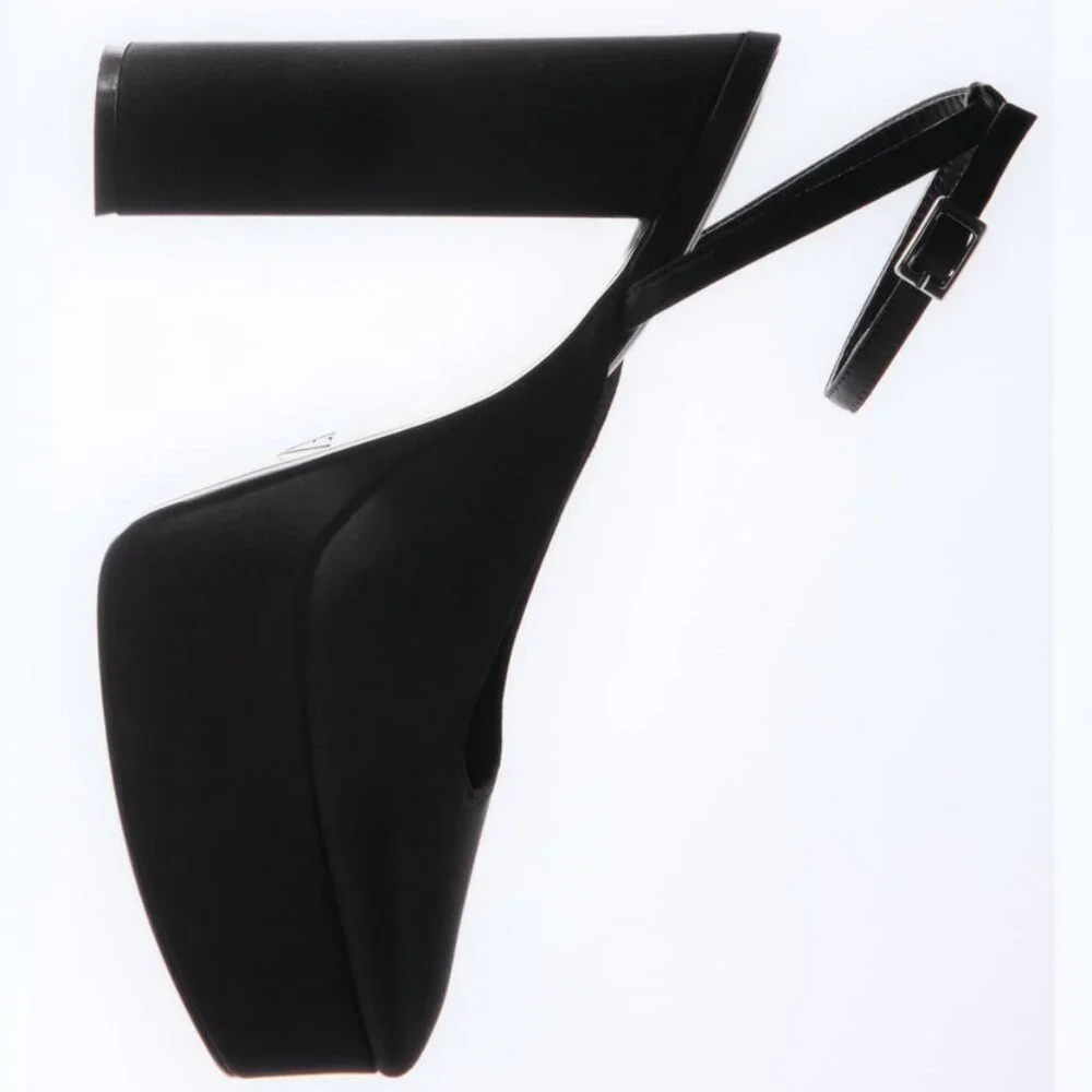 Zara Ankle Strap Platform Shoes